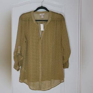LOFT | V-neck blouse